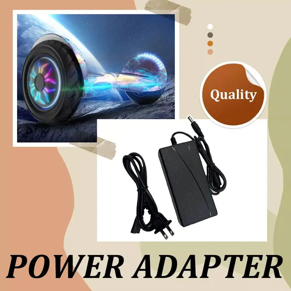 1 Piece 42V 2A Balance Car Charger 36V Lithium Battery Charging