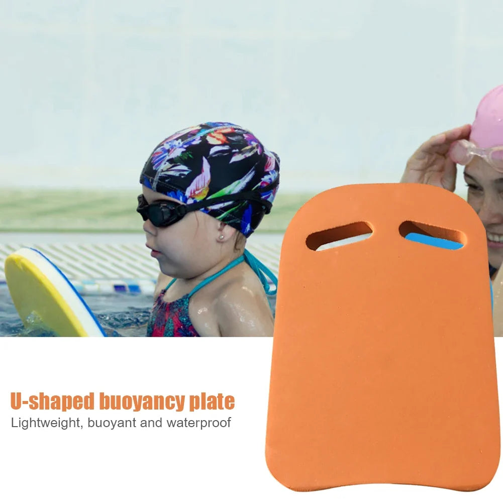 Swimming Kickboard U Shaped Floating Swim Aid Waterproof Swimming Foam Board Portable Swim Kick Board for Swimming Training