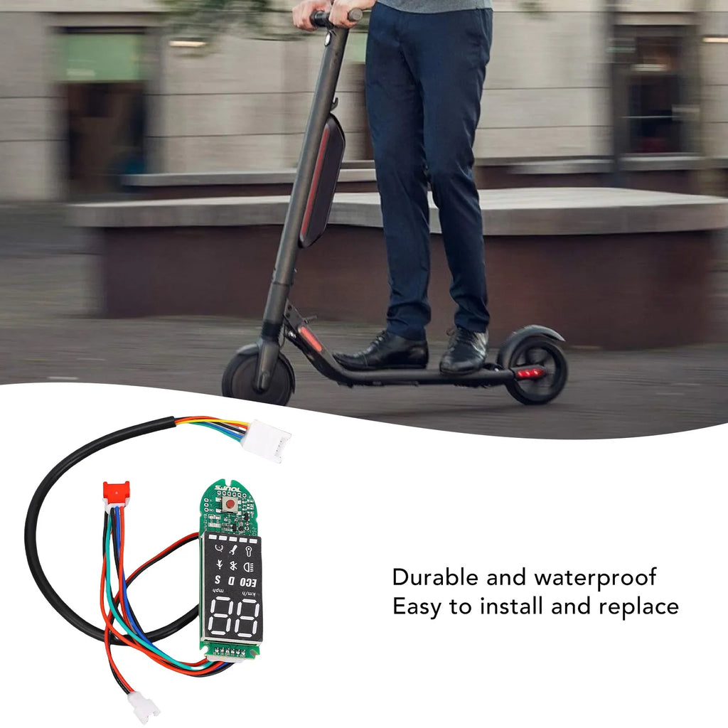 Electric Scooter Circuit Board Electric Scooter Parts  Clear Display Waterproof for 8.5-10in Electric Scooter