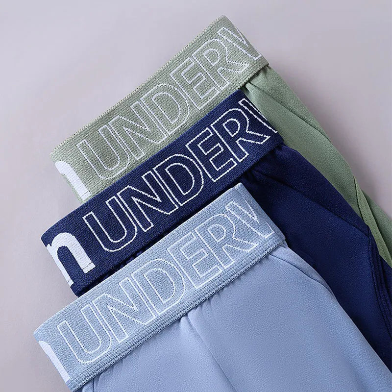 10 Pcs/Lot Men's Briefs Underwear Letter Comfortable Panties Shorts Sexy Boxer Shorts  Gifts for Man Underpants