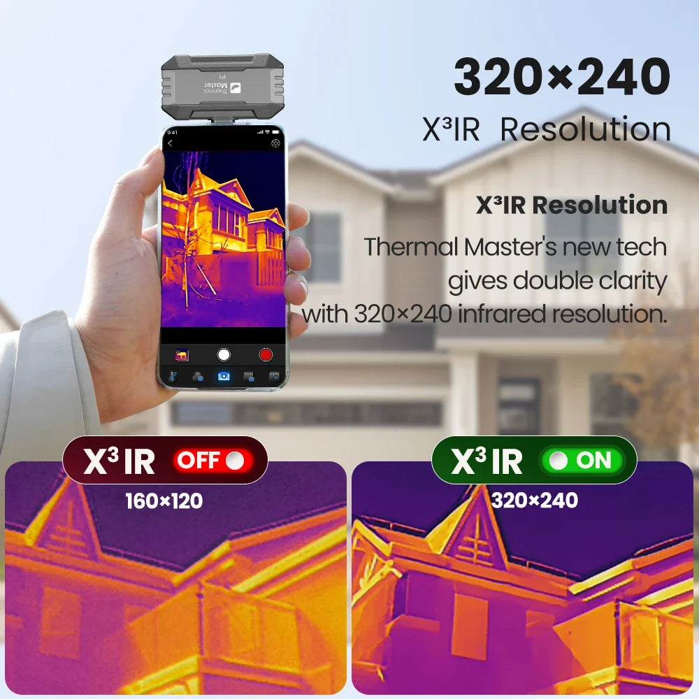 P1 320x240 Thermal Imaging Camera for Phones