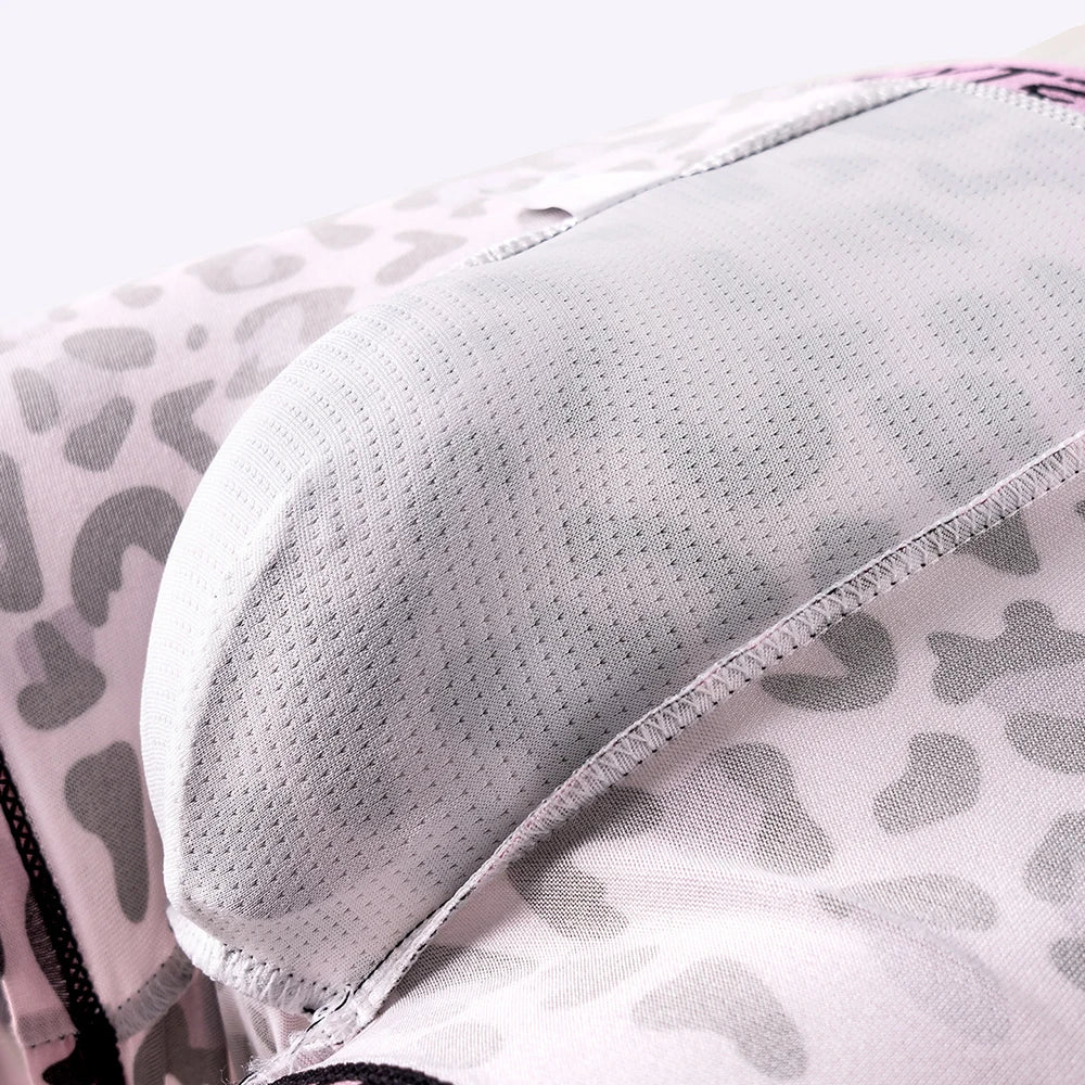 4-Pack Men's Polyester Boxer Briefs: Trendy Leopard & Zebra Prints, Multiple Sizes, Comfortable Fashion Underwear