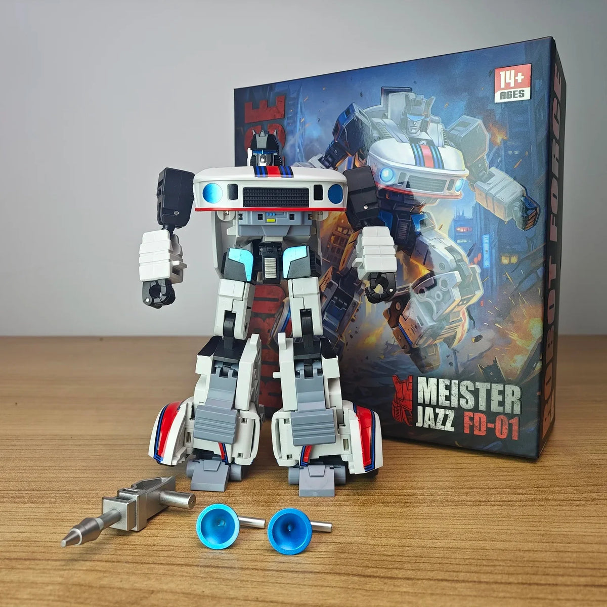 Transformation FD-01 16.5cm FD01 Jazz Car SS Scale Action Figure Robot Model Toys