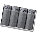 4pcs Man Underwear Cotton Boxer Shorts Sexy Underpants Slip Mens Boxershorts Men's Panties Pack Brand