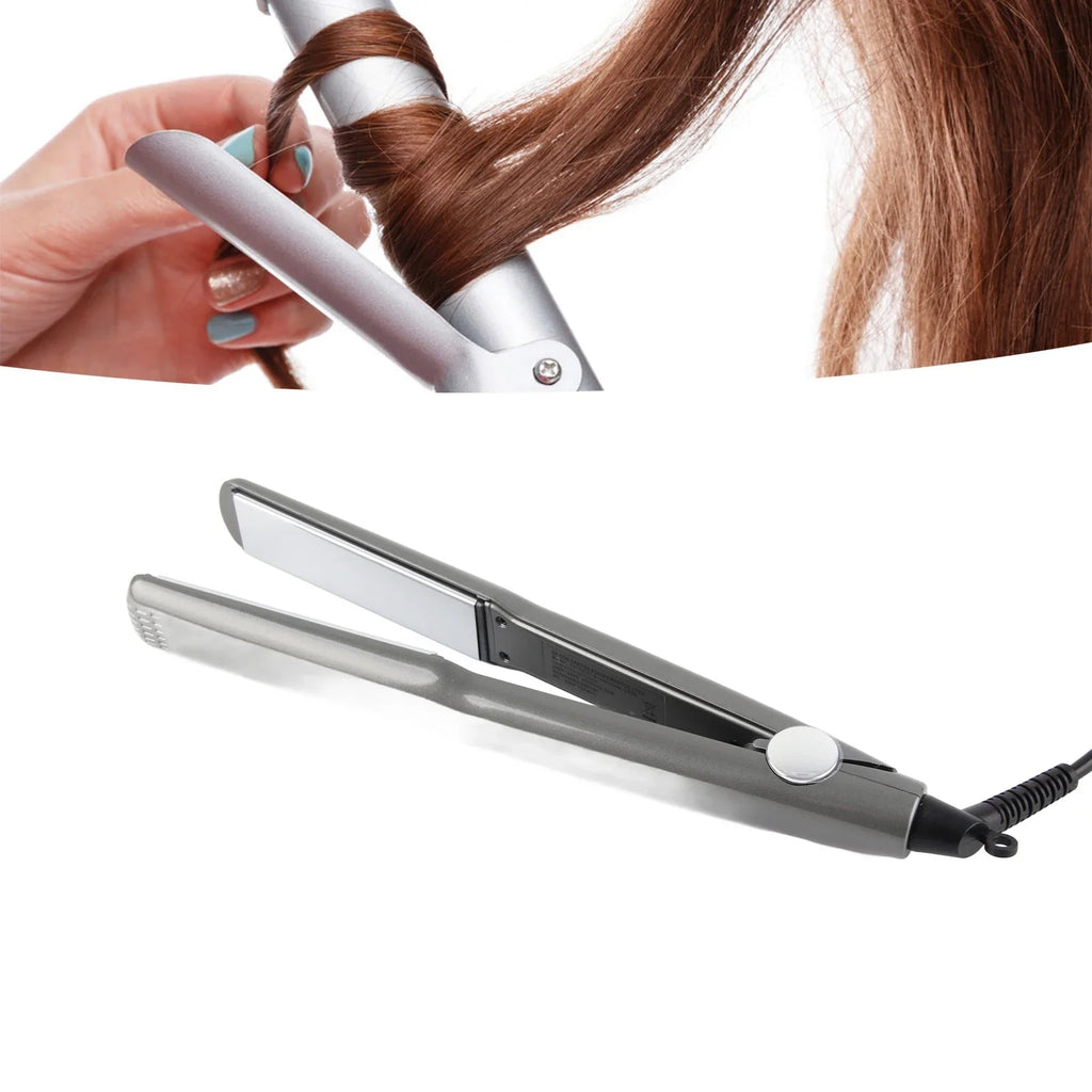 Hair Straightener Hair Curling Straightener Multigear Adjustment 480 Degrees Fahrenheit Hair Straightening Ceramic Iron