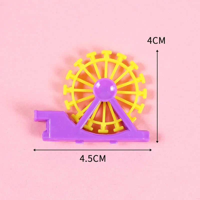 10/20/50pcs Children Cartoon Ferris Wheel Whistle Parent- Interaction Children'stoys Birthday Party Gift Random Color