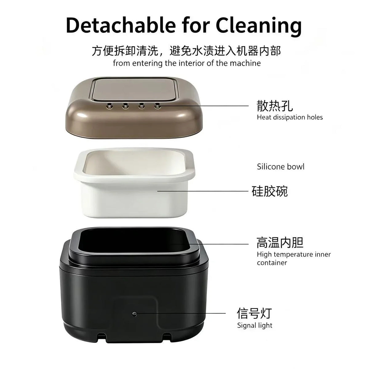 Portable mini wax heater for hair removal, constant temperature & safe, Type-C powered, natural plant-based wax, full-body de