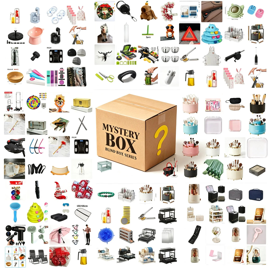 Lucky Mystery Box – Random Surprise Items | Thrilling Unboxing Experience