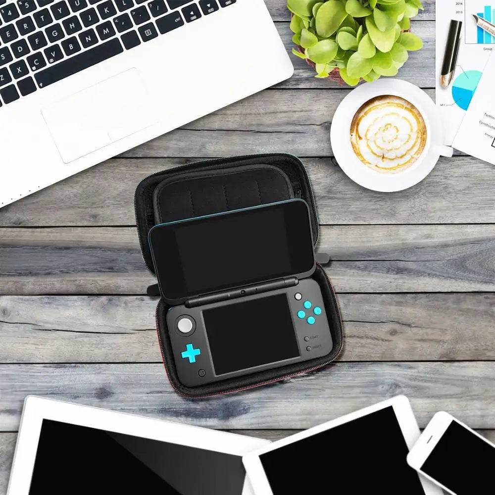 Portable Storage Bag Carrying Case Handheld Game Console Hard Cover Protective Box for 3DS LL/XL