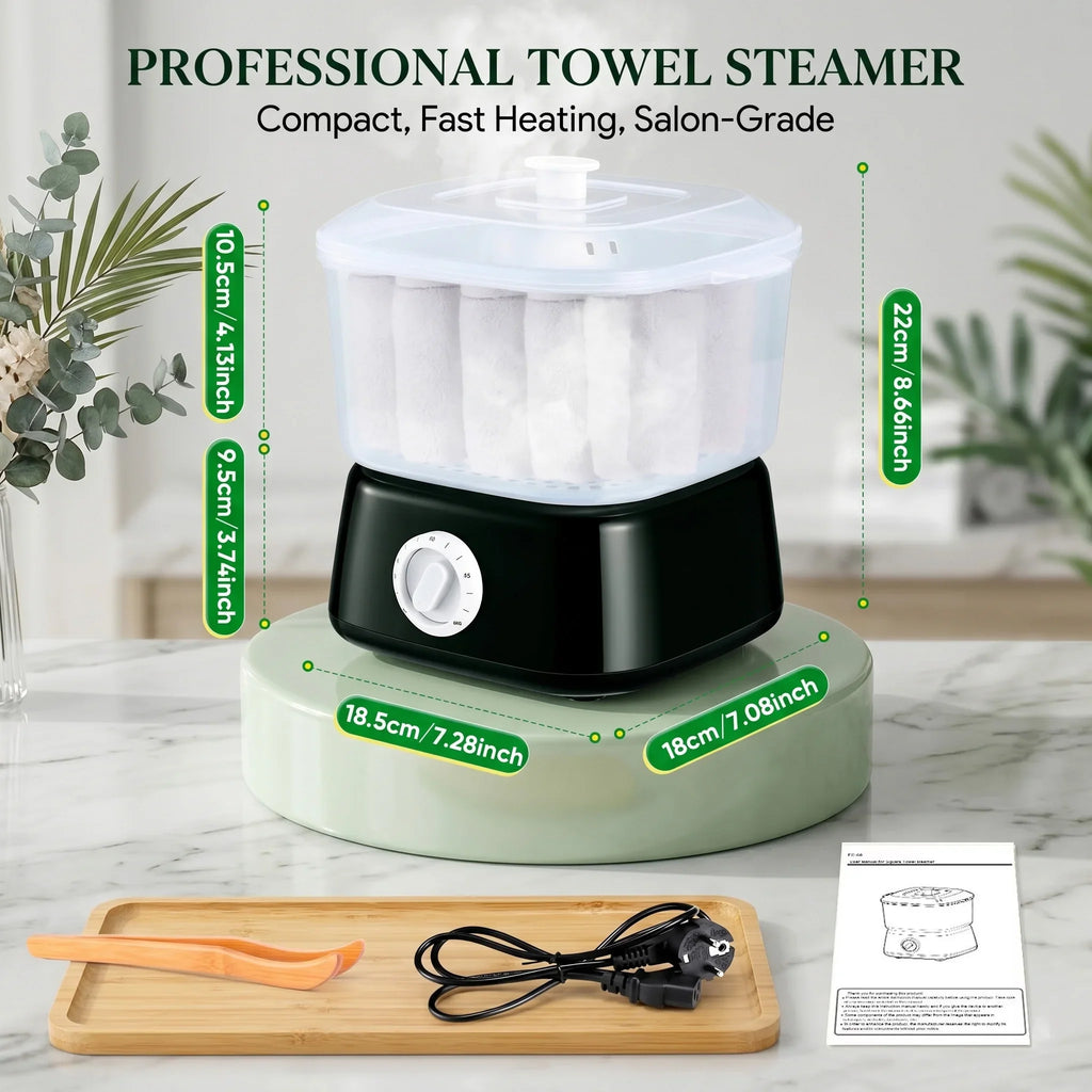 Electric Hot Towel Warmer Steamer Fast Heating Spa Salon Tool 202 F High Temp Heater Disinfection For Hairdresser Home 110V 220V