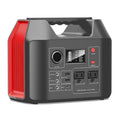 Portable Power Station 300W Solar Generator 256Wh 80000mAh Power Bank 110V AC/DC/USB/USB C LiFePO4 Battery Pack For Camping CPAP