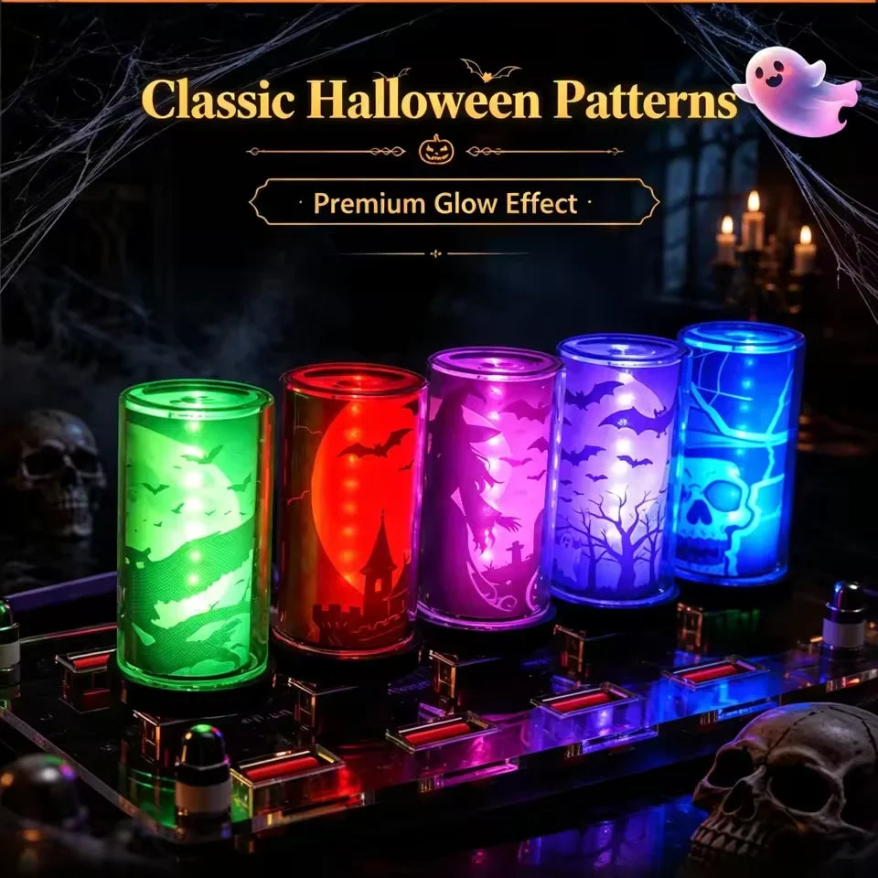 Halloween DecorAITHEA Led Glass Light  Usb Night Light Bulb Touch Dimming Usb Night Light For Car Interior Bedroom Home Decor