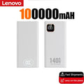 Lenovo 500000mAh CCC Large Capacity 140W 2027NEW Power Bank Portable Super Fast Charging Battery Charger for Xiaomi iPhone