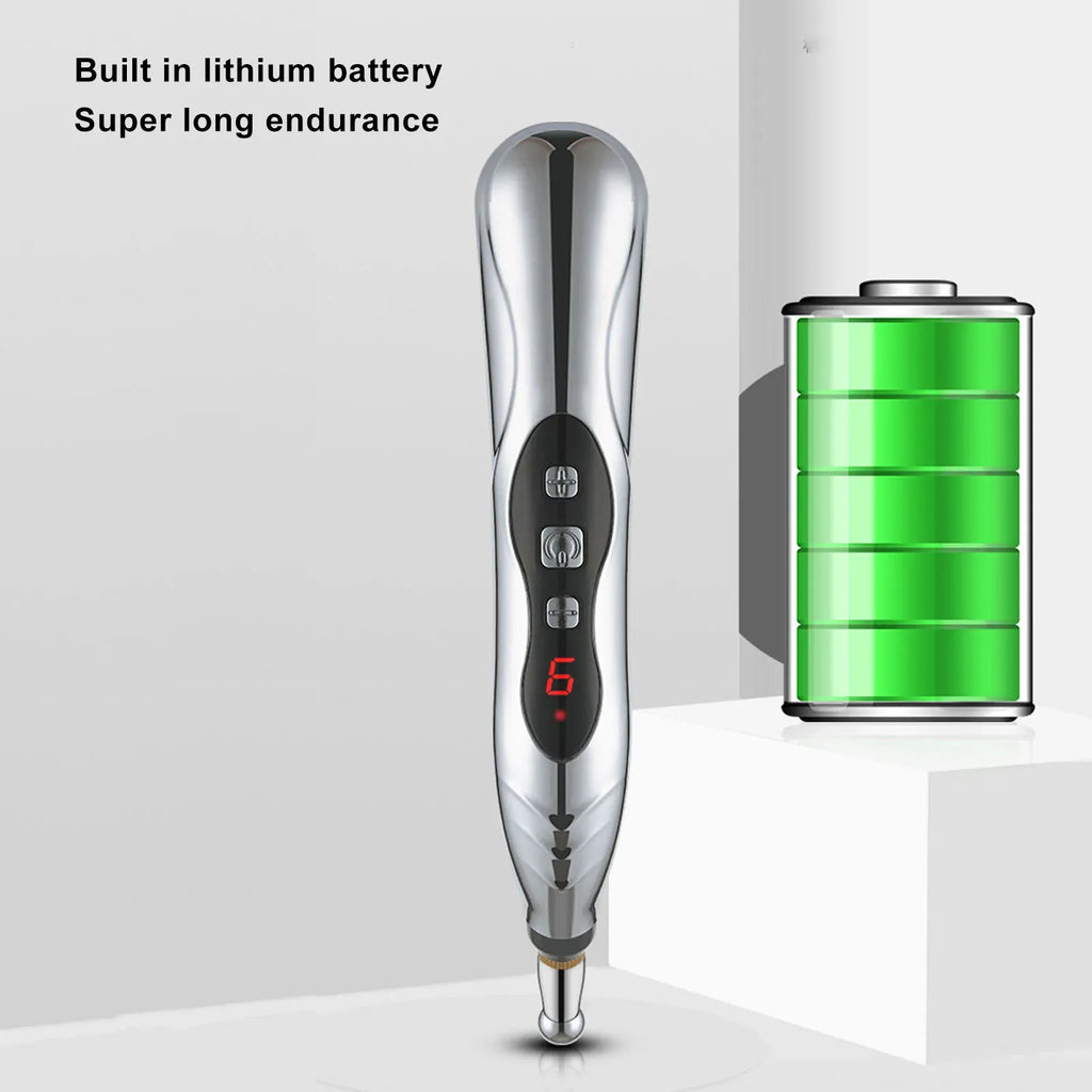 Meridians Pen Electric Meridians Pen Meridians Pen Rechargeable Electronic Powerful Energy Pulse Massage Pen for Pain Relieving