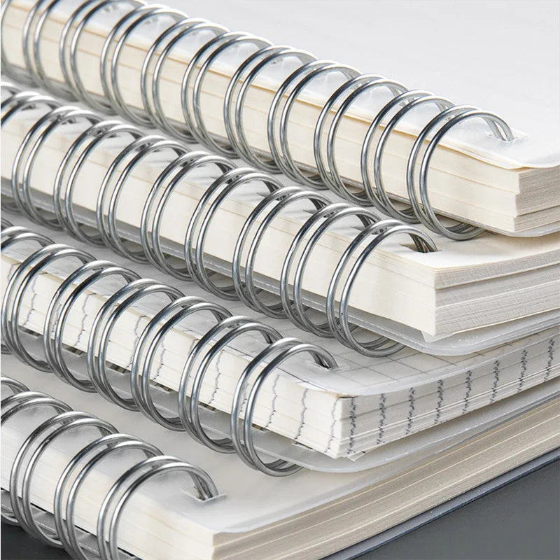 A4 A5 B5 Spiral book coil Notebook To-Do Lined DOT Blank Grid Paper Journal Diary Sketchbook For School Supplies Stationery