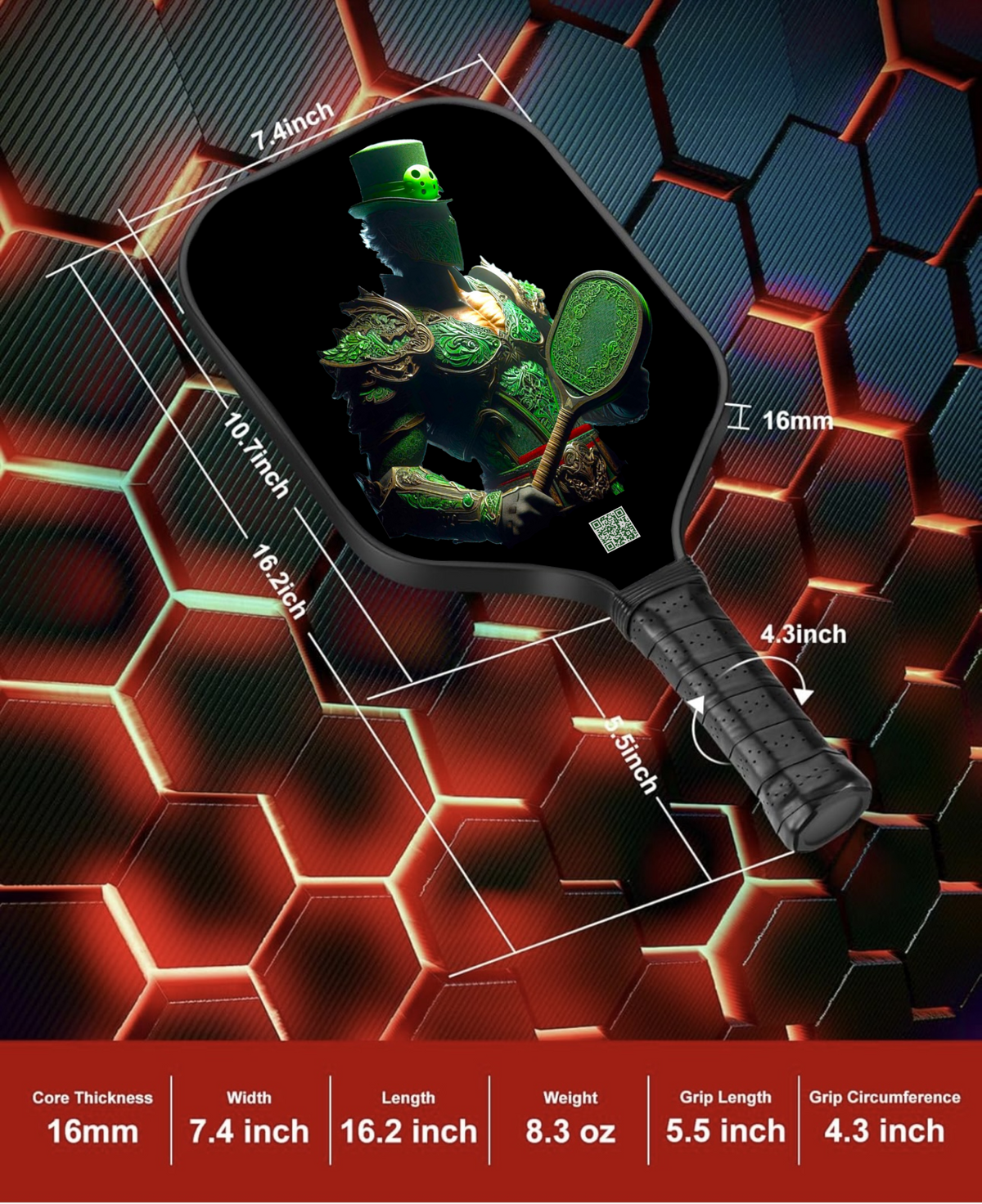 Wile E. Coyote - Looney Tunes - Pickleball Paddle
