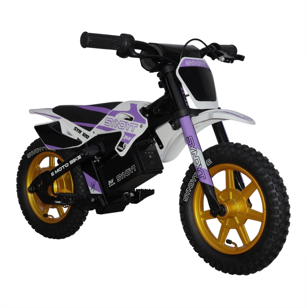 SYNDYT SYR 120 12" E-BMX  24 Volts. 10 AH. 250 Watts. 5, 8, 12mph