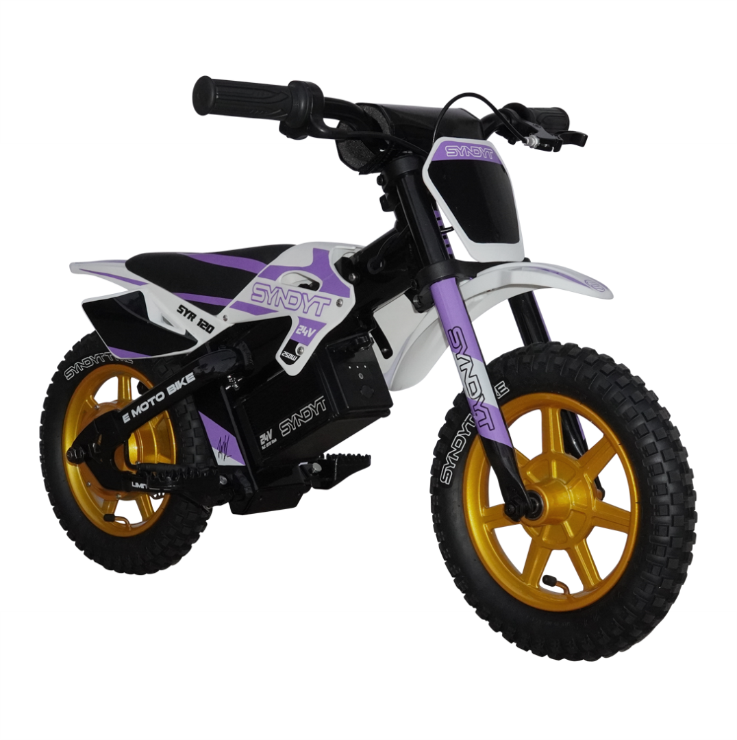 SYNDYT SYR 120 12" E-BMX  24 Volts. 10 AH. 250 Watts. 5, 8, 12mph