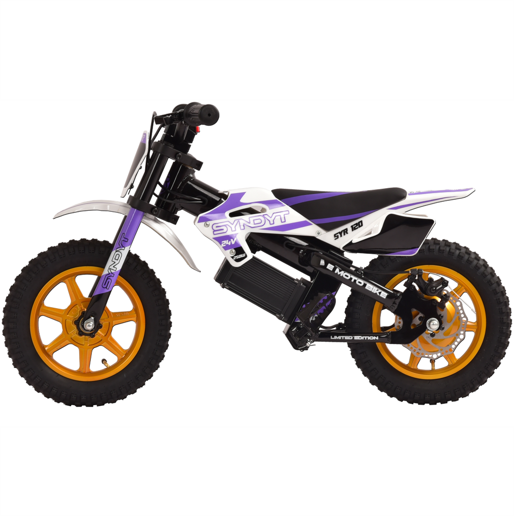 SYNDYT SYR 120 12" E-BMX  24 Volts. 10 AH. 250 Watts. 5, 8, 12mph