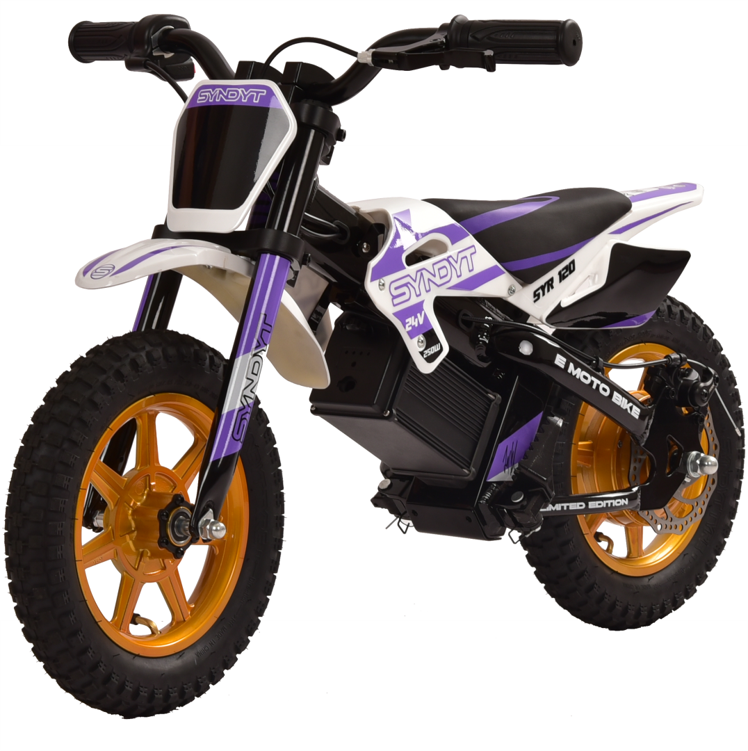 SYNDYT SYR 120 12" E-BMX  24 Volts. 10 AH. 250 Watts. 5, 8, 12mph