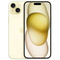 Grade 1‑4 Used Refurbished Apple iPhone 15 Plus Model A2847, Yellow‑Genuine Original Cellphone, Authentic Hardware, Free USB Charging Cord Supplied