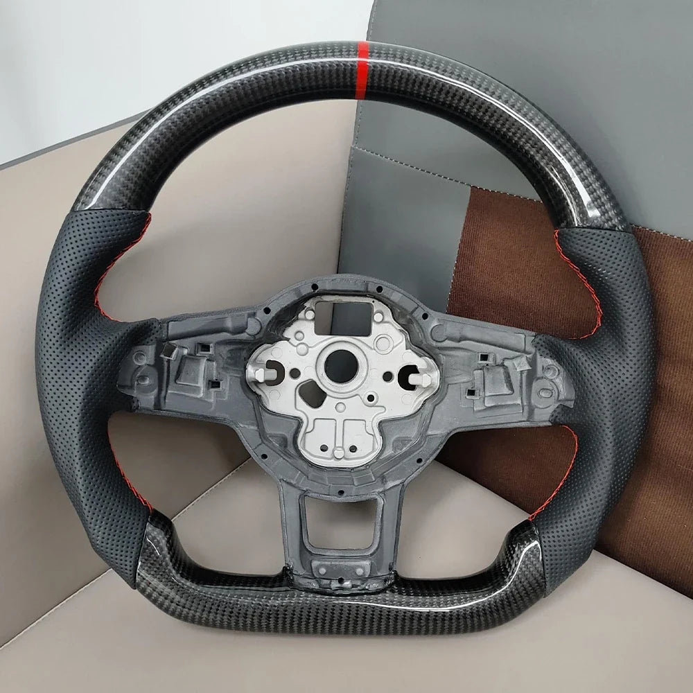 COIKA VW Golf 7 and Tiguan Steering Wheel, Leather or Carbon
