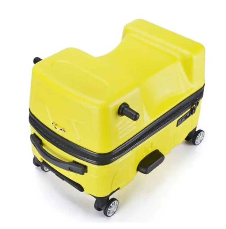 Kids rolling scooter suitcase kids riding suitcase  Children  Suitcase Spinner luggage suitcase boy's Travel Trolley Bags wheels