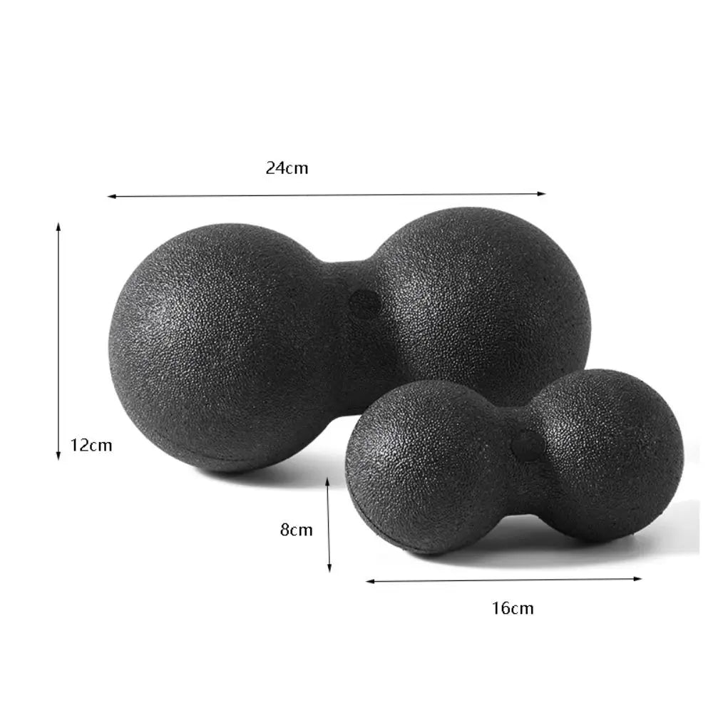 Double Lacrosse Peanut Massage Ball Trigger Point Deep Tissue Massage Mobility Ball Physical Cellulite Myofascia Ball Yoga