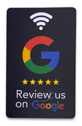 13.56MHz Programmable Acrylicl with Self-adhesive Backing NFC Table Sticker Diameter 10CM Google Reviews NFC Sticker NFC 215