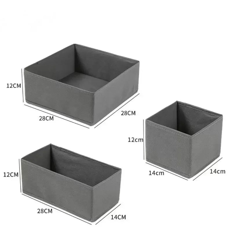 Underwear Organizers Of Cabinets And Drawers Wardrobe Clothes Bra Organizer For Underwear Socks Pants Home Foldable Storage Box