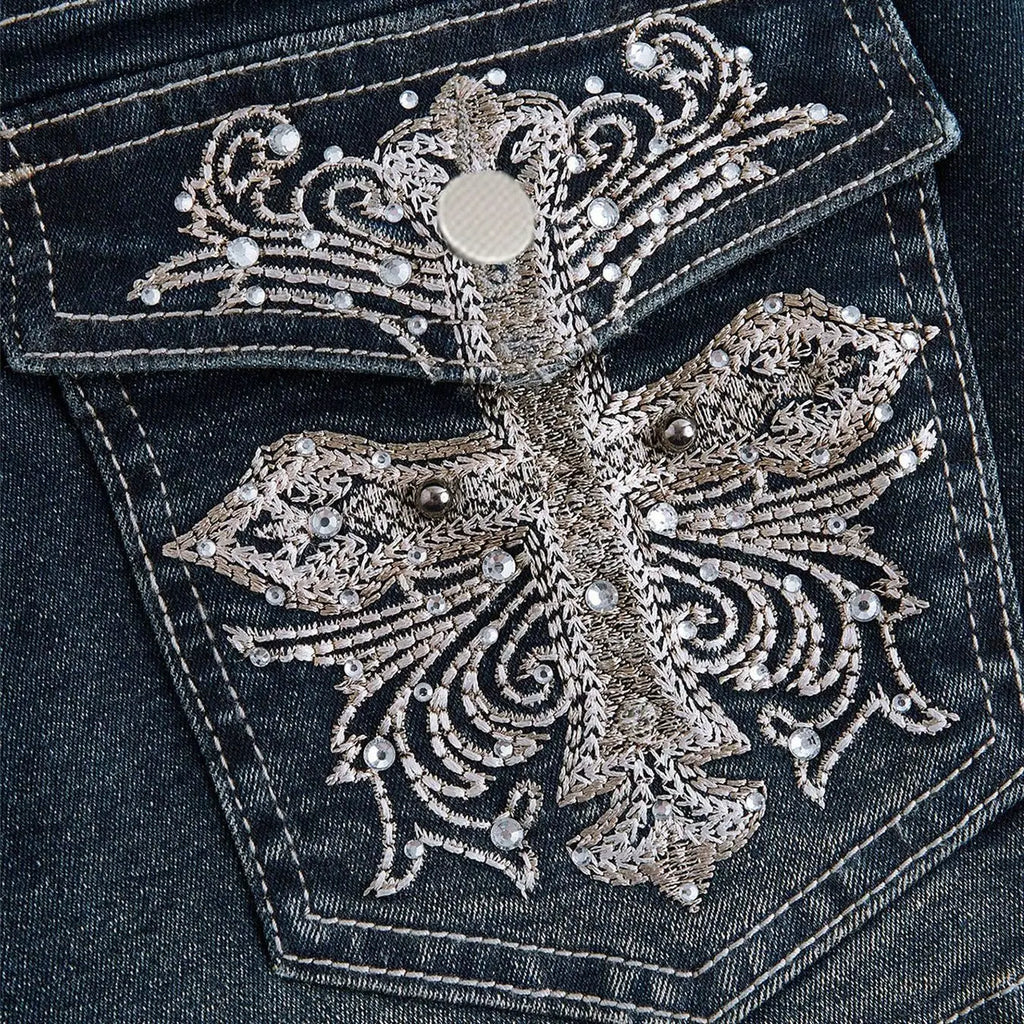 High Waist Distressed Denim Shorts Female Jeans Womens Jeans Shorts Vintage Y2K Punk Style Embroidered Hot Pants