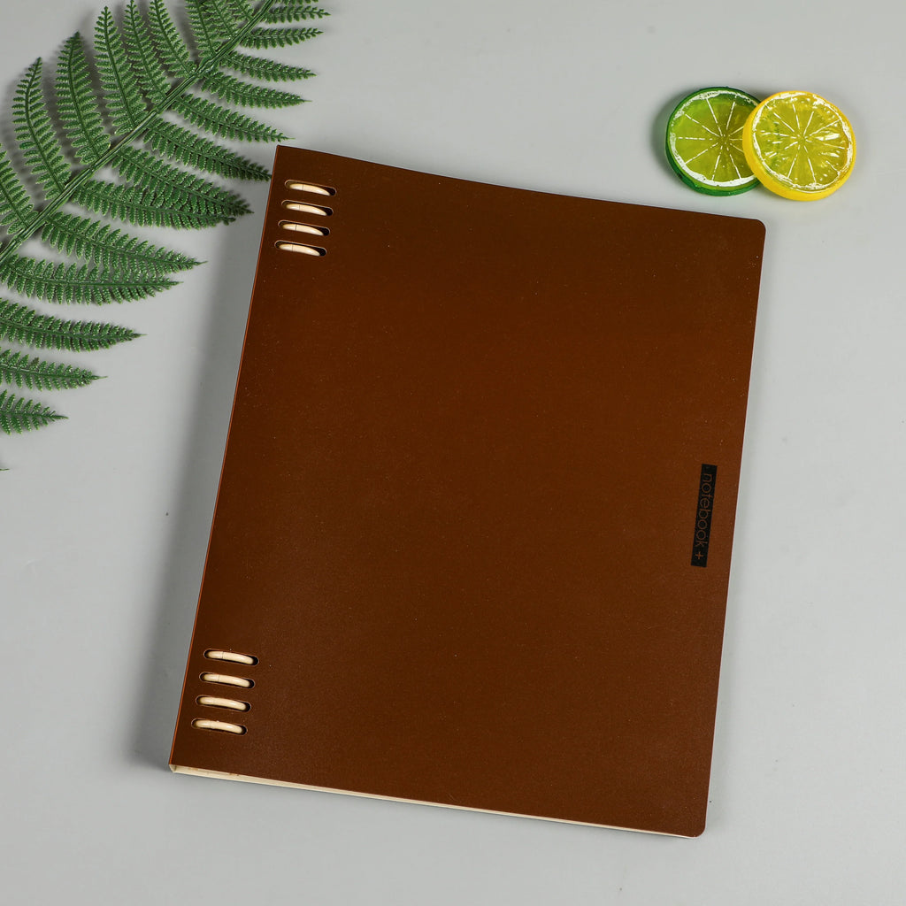 Compact eight hole replaceable core detachable notebook with non irritating hand paper B5 notebook