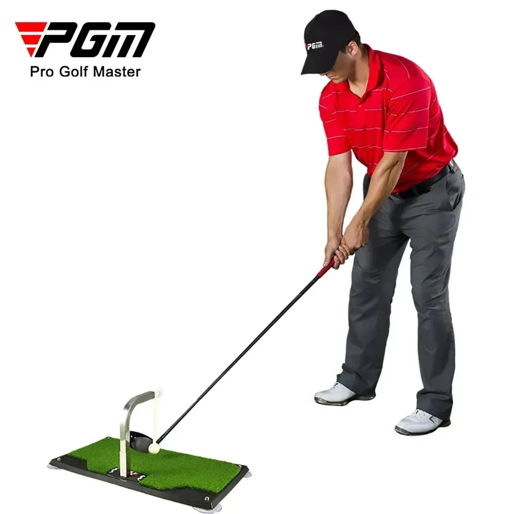 PGM Indoor Golf Swing Trainer 360 Degree Professional Golf Swing Putting 360 Rotation Practice Putting Mat Golf Putter