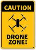 Caution Drone Zone, Drone Lovers, Drone Zone, Drone Parking, Drone Decor, Kid Drone Room, Drone Gift, Drone Hobby Kitchen W sign