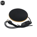 Mini Portable USB Cup Warmer Coffee Mug Heating Coaster Smart Thermostatic Hot Plate Milk Tea Water Heating Pad Heater