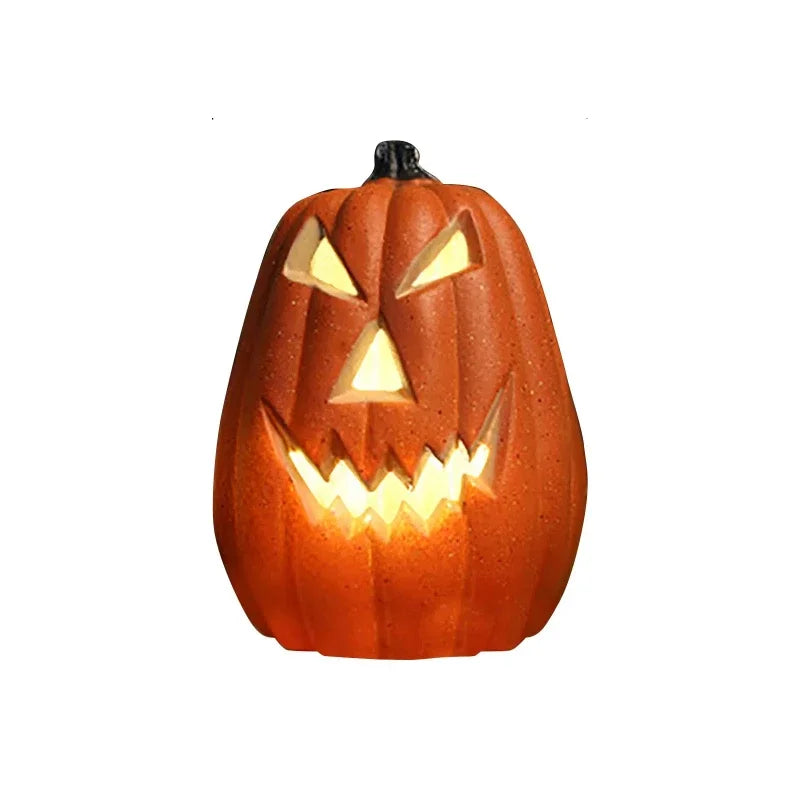 LED Halloween Pumpkin Lantern, Tall or Short