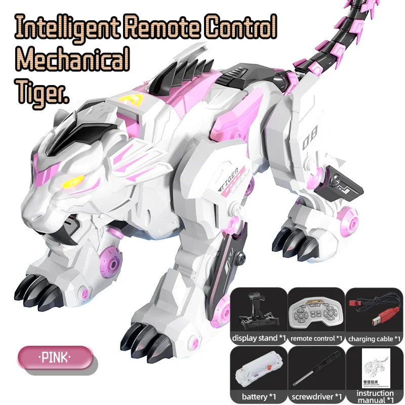 JJRC R38 RC Robot Children's Educational Toy Smart Programming Remote-Controlled Mechanical Tiger Sensory Bionic Dancing Robot