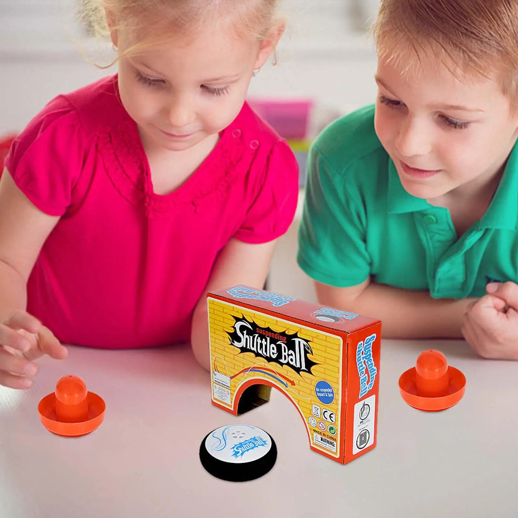 Air Hockeys Hover Puck, Mini Electric Floating Game Air Hockeys Tabletop Action Game Kids potable Action Game Hockey Pucks