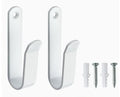 2PCS Skateboard display rack, home wall mounted surfboard storage bracket, metal material