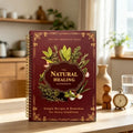 The Natural Healing Handbook English Wellness Lovers Spiral Book Holistic Herbal Wellness Guide Free Shipping