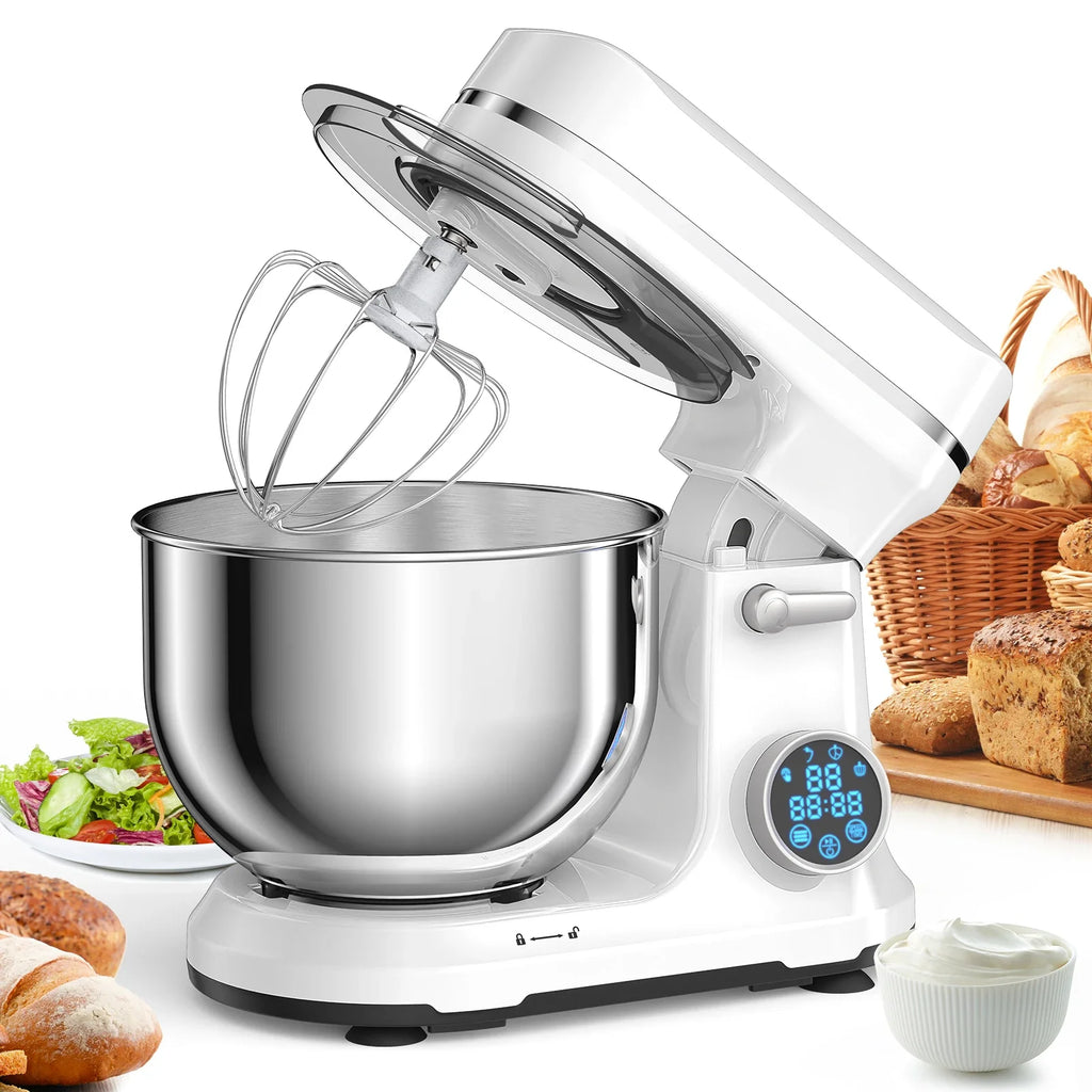 BioloMix BM602E 5L Stand Mixer, 1200W, OLED Touchscreen