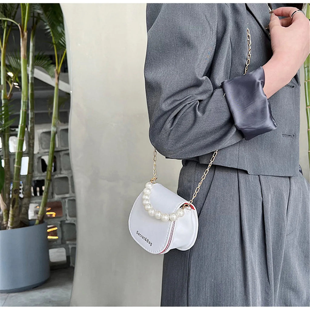 Chain Bag Rhombus Shoulder Messenger Bag Small Square Bag Elegant Mini Handbag For Party Evening Office