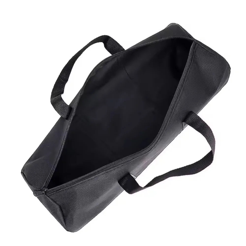 Camping Tools Storage Bag Large Capacity Cylinder Tent Stake Bag Lightweight Tent Peg Ground Nail Holder Bag for Outdoor Camping