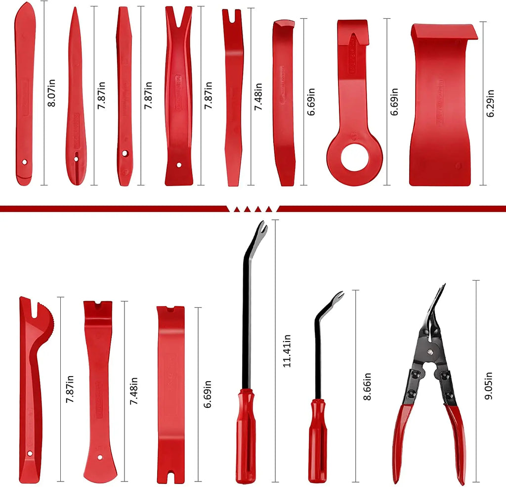 38-Piece Car Interior Trim Removal Tool Kit