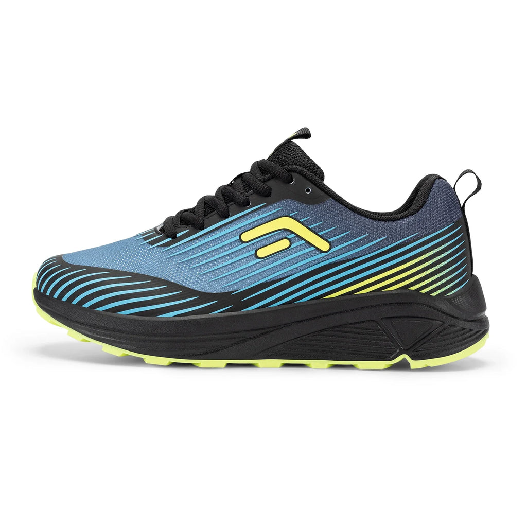Fittington Men’s Sports Shoes Extra Wide Trail Running Shoes for Men Non-slip Men Sneakers Cushioning Hiking Shoes Support Arch