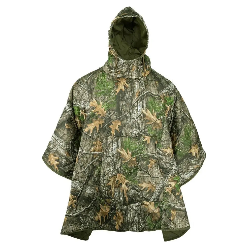 Wearable Sleeping Bag Poncho - Polyester Pongee, Cotton Fill, 0°C to -10°C, 800g, Suits Up to 180cm