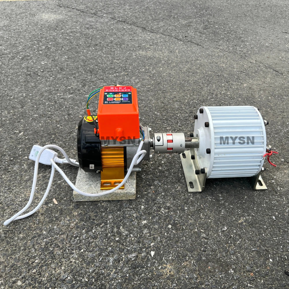 Free Energy 220V 380V Permanent Magnet Generator 20KW 30KW Generator Set 50Hz 60Hz Alternator With Variable Speed Electric Motor