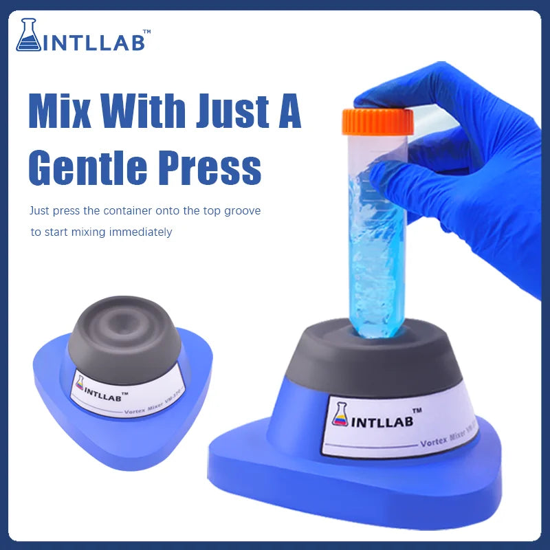 INTLLAB VM-370 Mini Vortex Mixer, Laboratory Shaker