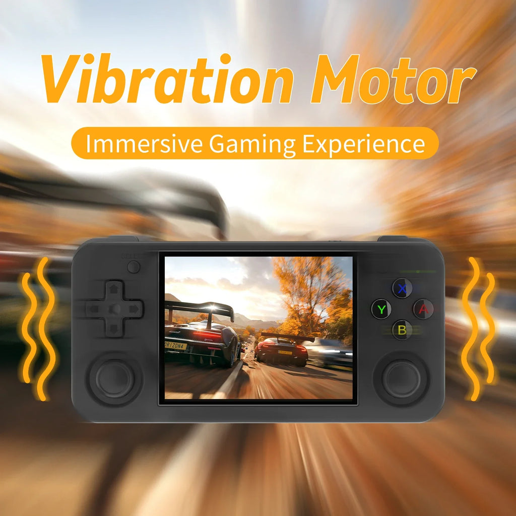 ANBERNIC RG35XX H Handheld Game Console 3.5''IPS Screen HDMI Output Linux System RG35XXH Retro Video Simulator Console Kids Gift