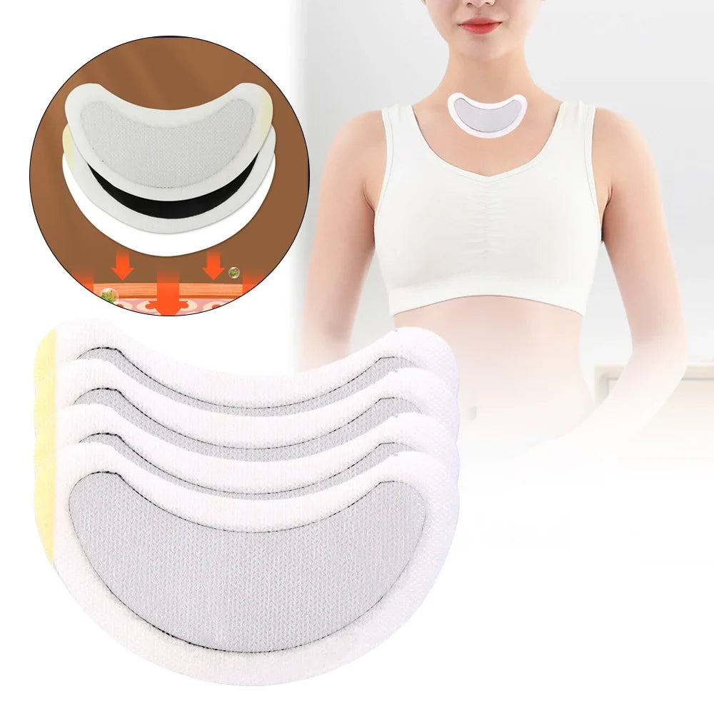 12/60PCS Neck Thyroid Patch Lymphatic Detoxification Stickers Throat Anti-tumor Care Pad Promotes Blood Circulation Massage Mat